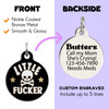 Little Fucker - Enamel Dog Tag