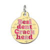 Resident Crackhead - Enamel Dog Tag