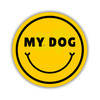 My Dog Retro Smiley Sticker