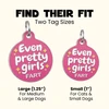 Even Pretty Girls Fart - Enamel Dog Tag