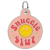 Snuggle Slut - Enamel Dog Tag *Pink