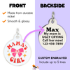 Mama's Girl - Enamel Dog Tag