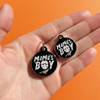 Jason Mama's Boy - Enamel Pet Tag *Black