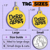 Derp Alert - Enamel Dog Tag
