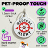 Medical Alert - Enamel Dog Tag