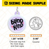 I'm Blind be Kind - Comfort Dog Tag