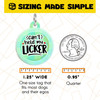 Can't Hold my Licker - Comfort Dog Tag
