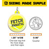 Fetch Fanatic - Silent Dog Tag