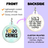 Easter I Do Crimes - Silent Dog Tag
