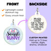 Easter Snuggle Bunny - Silent Dog Tag