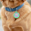 Barking is my Super Power - Enamel Dog Tag