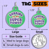Barking is my Super Power - Enamel Dog Tag