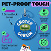 Crotch Goblin - Enamel Dog Tag