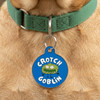 Crotch Goblin - Enamel Dog Tag