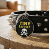 Tiny Terror - Enamel Dog Tag