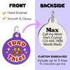 Turd Thief - Enamel Dog Tag
