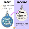 Mom's Adventure Buddy - Enamel Dog Tag
