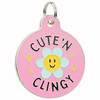 Cute N Clingy - Enamel Dog Tag *Pink