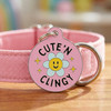 Cute N Clingy - Enamel Dog Tag *Pink