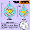 Cuter Than Your Kid - Enamel Dog Tag *Blue