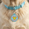 Cuter Than Your Kid - Enamel Dog Tag *Blue