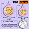 Cuter Than Your Kid - Enamel Dog Tag *Pink