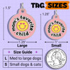Mom's Favorite Child - Enamel Dog Tag *Pink New Color
