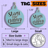 Stage 5 Clinger - Enamel Dog Tag *Blue