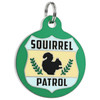 Squirrel Patrol - Enamel Dog Tag *Green