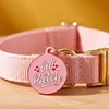 Lil Bitch - Pink Enamel Dog Tag