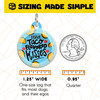 Taco Flavored Kisses - Comfort Dog Tag