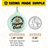 Flying Duck - Comfort Dog Tag