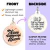 My Love Language is Bacon - Comfort Dog Tag