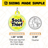 Sock Thief - Comfort Dog Tag