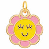 Little  Miss Sunshine - Gold Enamel Tag