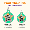 Can't See Shit - Enamel Dog Tag