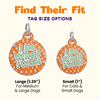 I Do What I Want - Enamel Dog Tag