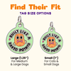 Built Like a Baked Potato - Enamel Dog Tag