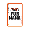 Fur Mama Joker Poker Sticker