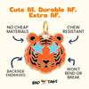 Wild Thing - Gold Enamel Tiger Tag