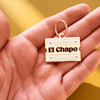 The Roadside Attraction - Gold Enamel Name Tag