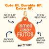 I Smell Like Fritos - Gold Enamel Dog Tag