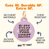 Bless Your Heart - Gold Enamel Dog Tag
