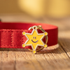The Sheriff Tag - Gold Enamel Dog Tag