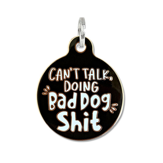 Bad Tags - Funny Dog Tags for Sale - Personalized Pet ID Tags