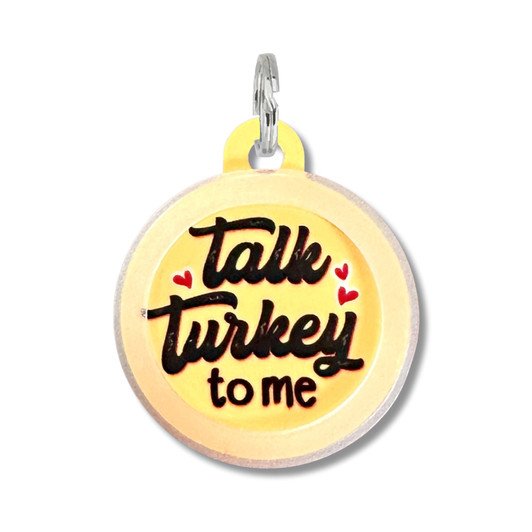 Talk Turkey to Me - Silent Dog Tag