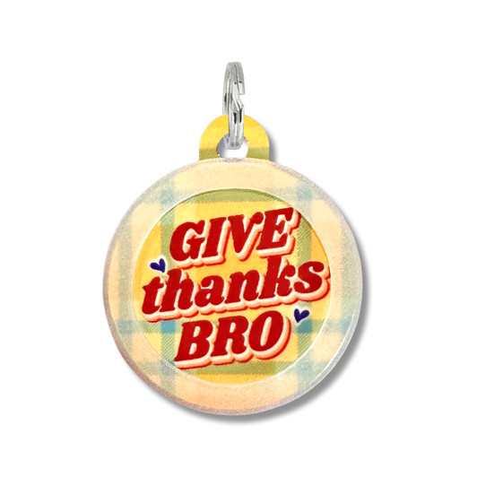 Give Thanks Bro - Silent Dog Tag