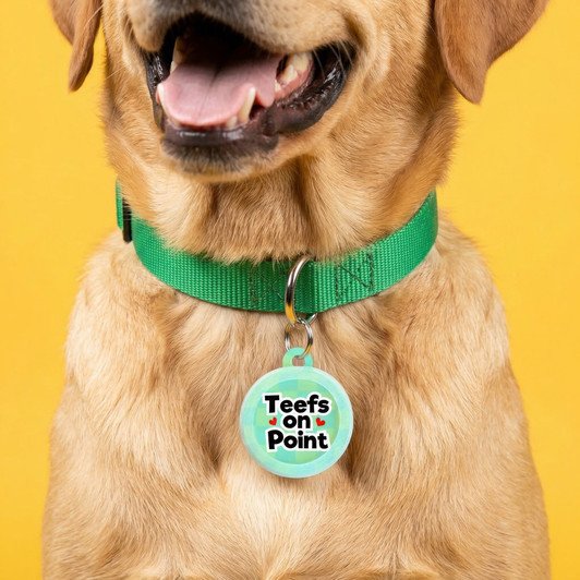 Teefs on Point - Comfort Dog Tag