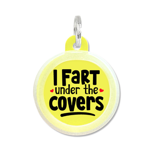 I Fart Under the Covers - Silent Dog Tag