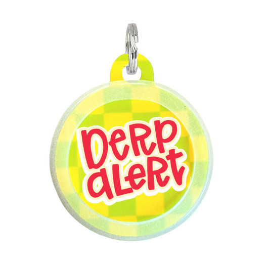 Derp Alert - Comfort Dog Tag